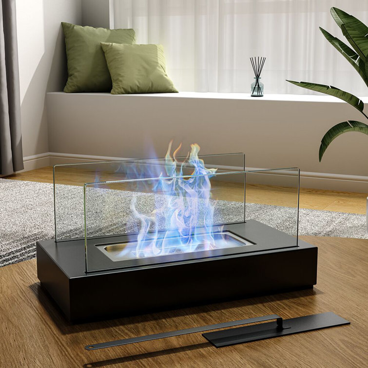 Wade Logan Walburg BioEthanol Tabletop Fireplace & Reviews Wayfair.ie